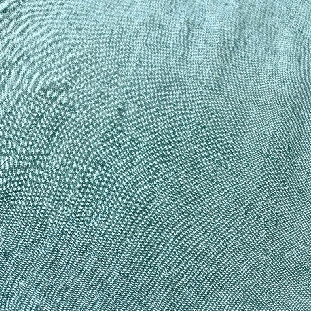 Linen Fabric Light Weight Soft Touch 21S 4892 6449 7252 6351 - The Linen Lab - Green