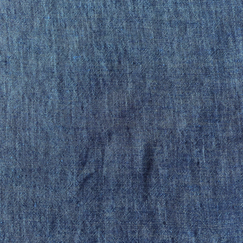 Linen Fabric Light Weight Soft Touch 21S 4892 6449 7252 6351 - The Linen Lab - Navy