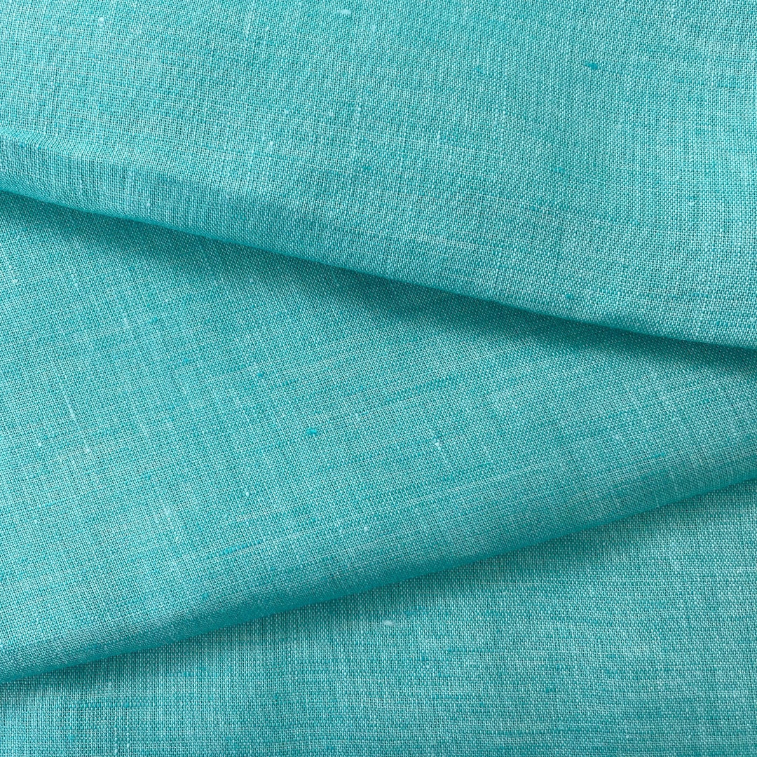 Linen Fabric Light Weight Soft Touch 21S 6591 7246 7041 7021 - The Linen Lab - Green