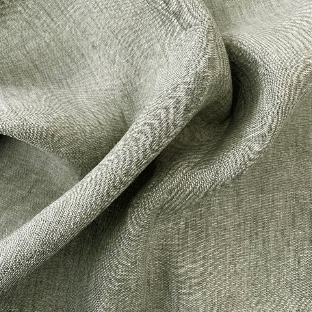 Linen Fabric Light Weight Soft Touch 21S 6591 7246 7041 7021 - The Linen Lab - Khak