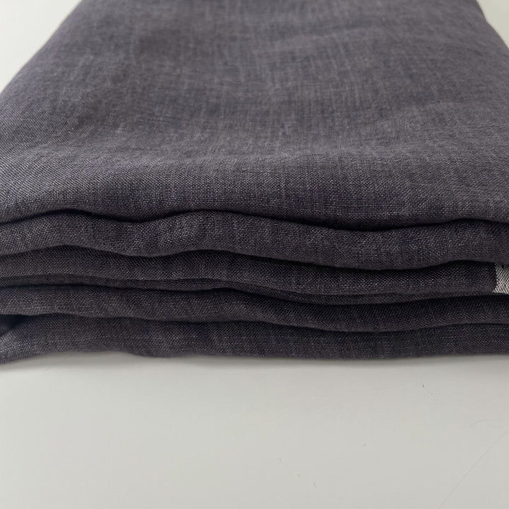 Linen Fabric Light Weight Soft Touch 21S 7365 7366 7260 - The Linen Lab - Grey