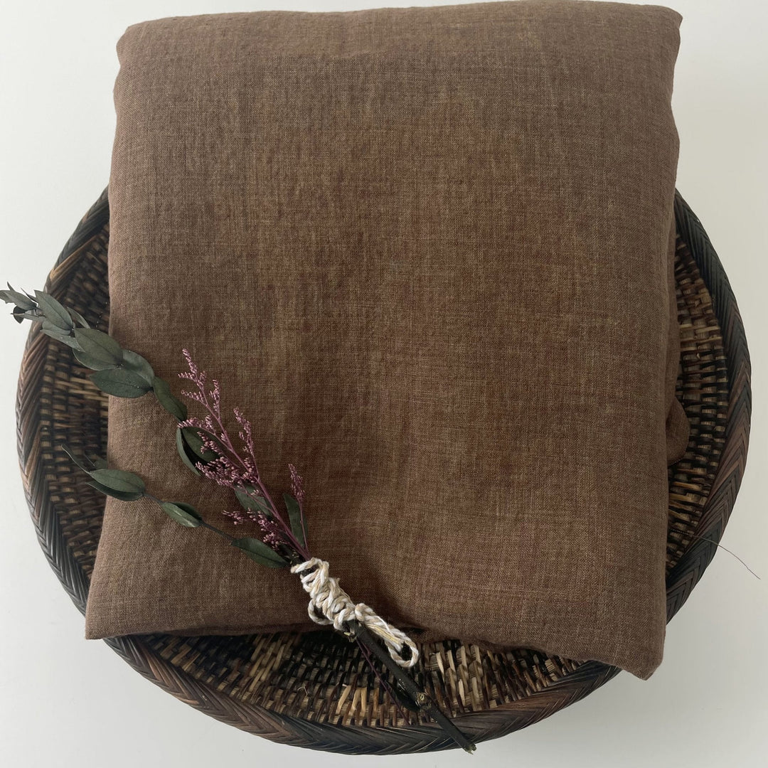 Linen Fabric Light Weight Soft Touch 21S 7365 7366 7260 - The Linen Lab - Grey
