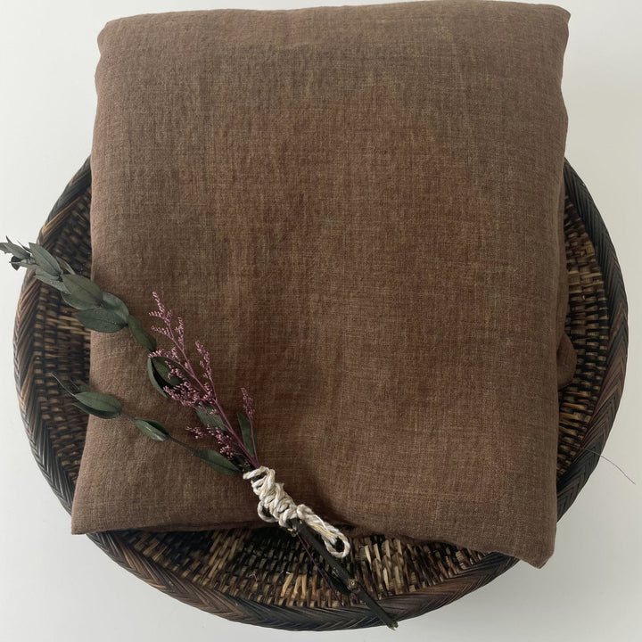 Linen Fabric Light Weight Soft Touch 21S 7365 7366 7260 - The Linen Lab - Grey