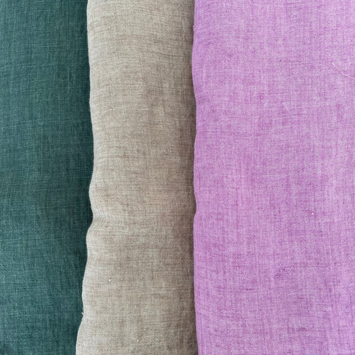 Linen Fabric Light Weight Soft Touch 21S 7575 7566 7576 - The Linen Lab - Pink