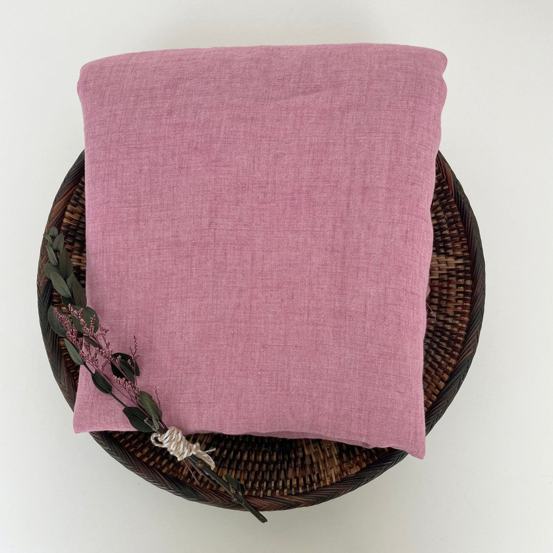 Linen Fabric Light Weight Soft Touch 21S 7575 7566 7576 - The Linen Lab - Pink