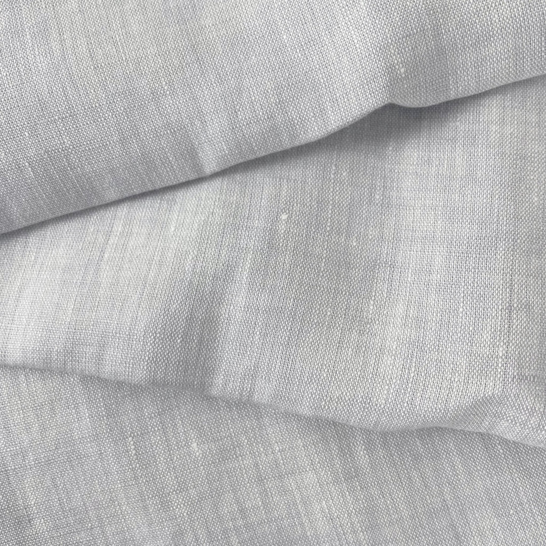 Linen Fabric Medium Weight Soft Touch 14S 6220 6600 6366 7369 - The Linen Lab - Grey(dark)