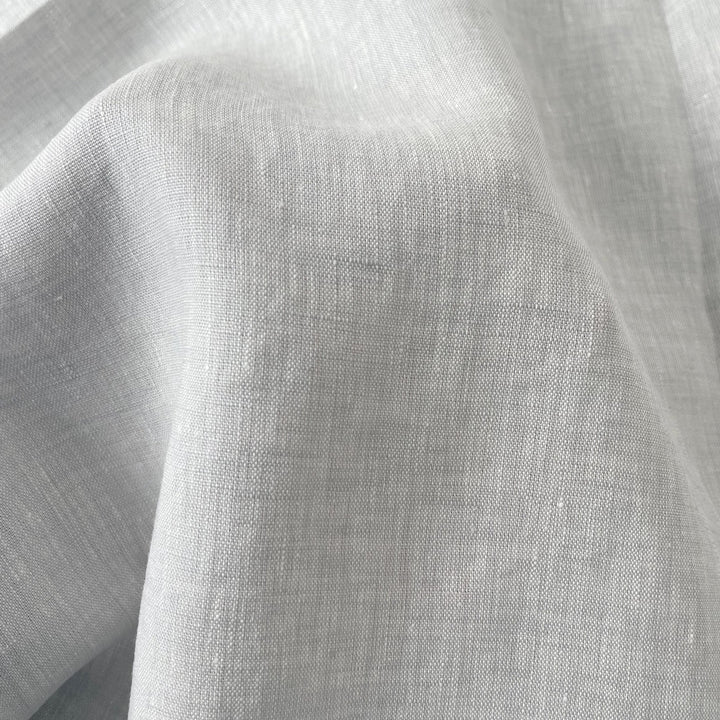 Linen Fabric Medium Weight Soft Touch 14S 6220 6600 6366 7369 - The Linen Lab - Grey(dark)