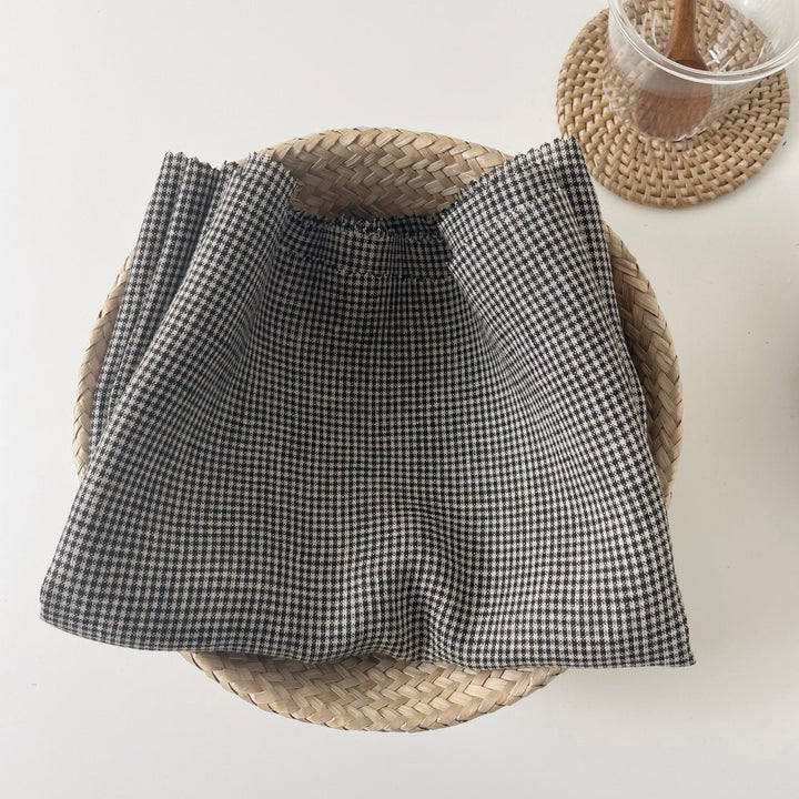Linen Mini Gingham Check 6793 6794 - The Linen Lab - 6794 BLUE