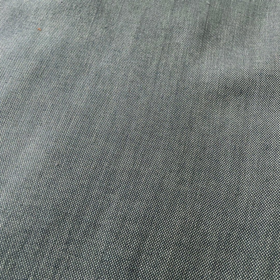 Linen Natural Grey Dot Fabric 7288 7438 - The Linen Lab - Natural