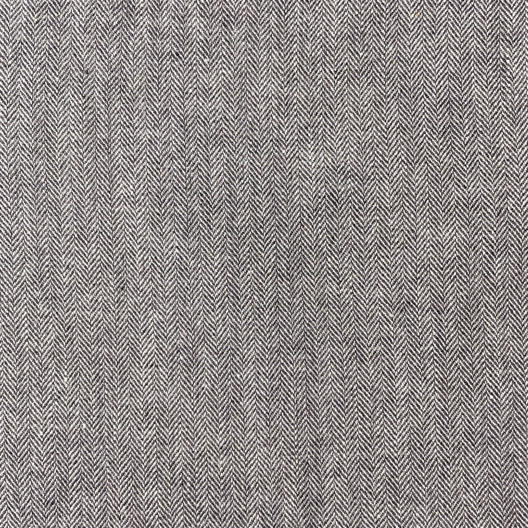 Linen Nylon Wool HBT Fabric 7009 7004 7013 7010 - The Linen Lab - 7009 GREY