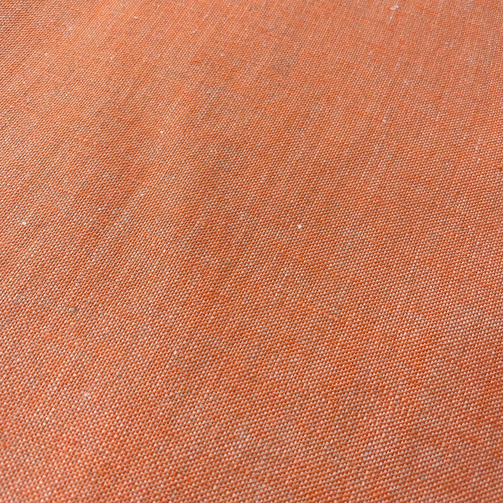Linen Orange Dot Fabric 3509 - The Linen Lab - Orange