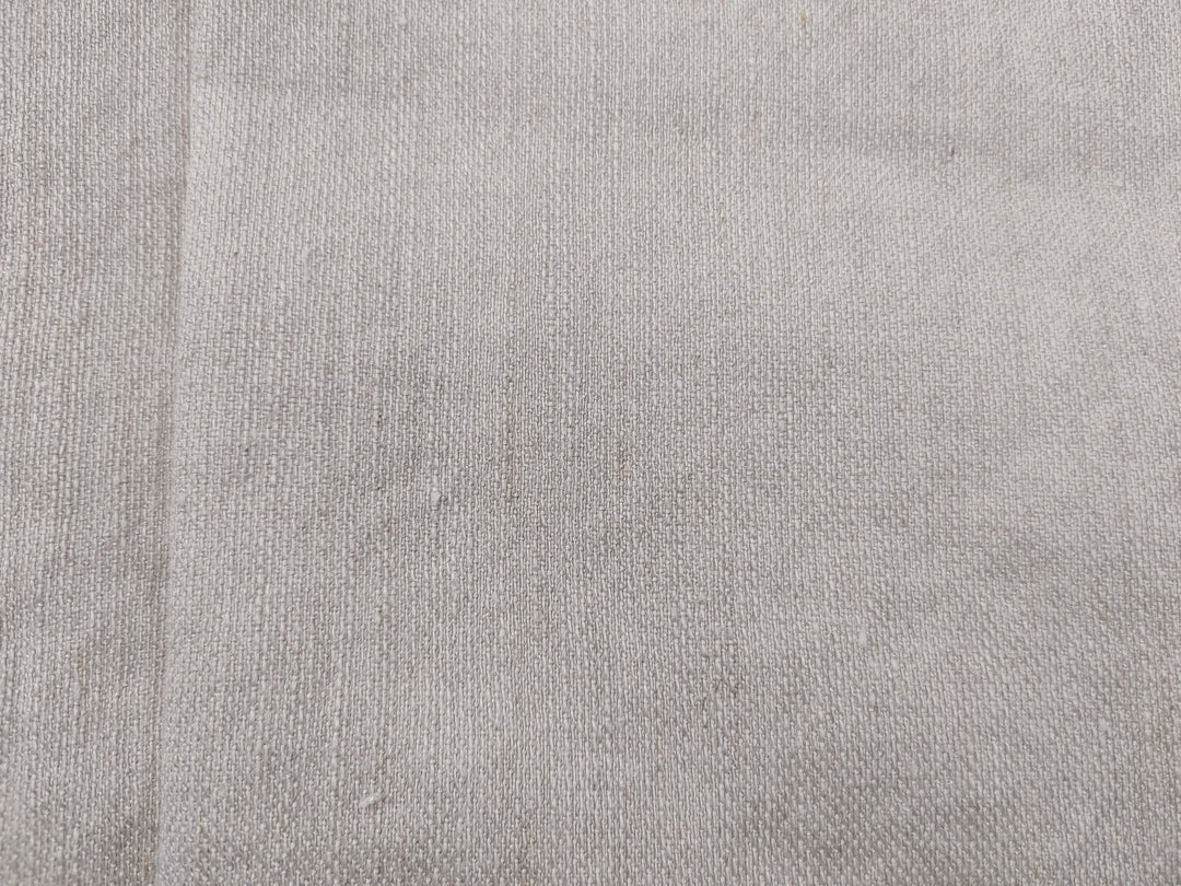 Linen Rayon PU Stretch Dobby Weave Fabric 6643 6644 - The Linen Lab - Natural