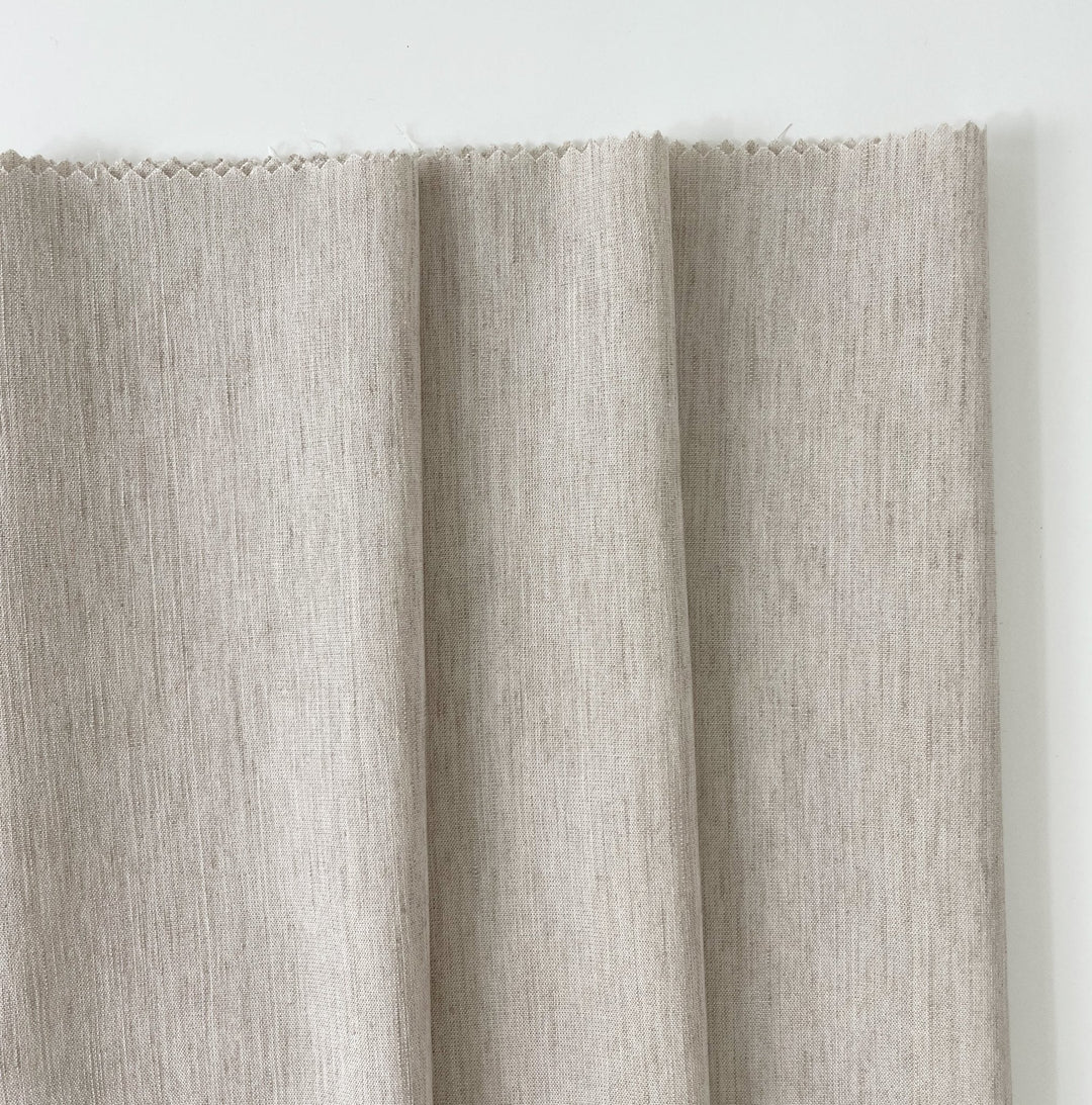 Linen Rayon Strech Melange Fabric 6638 6812 6811 6843 - The Linen Lab - BEIGE 6638
