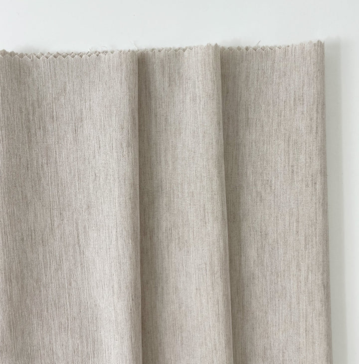 Linen Rayon Strech Melange Fabric 6638 6812 6811 6843 - The Linen Lab - BEIGE 6638