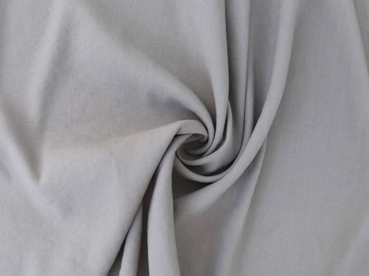 Linen Rayon Stretch Twill Fabric 7315 7316 7433 7454 7672 7753 - The Linen Lab - Gray