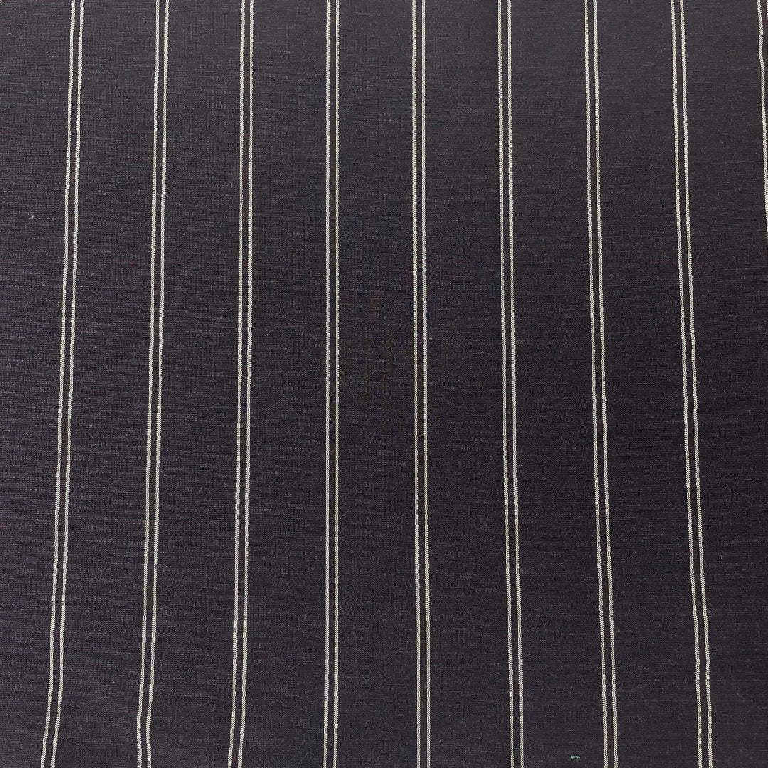 Linen Tencel Rayon Stripe Fabric 6942 - The Linen Lab - 6942