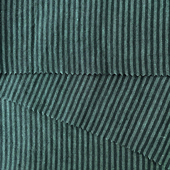 Linen Thin Stripe Fabric 6267 6495 6496 - The Linen Lab - Yellow