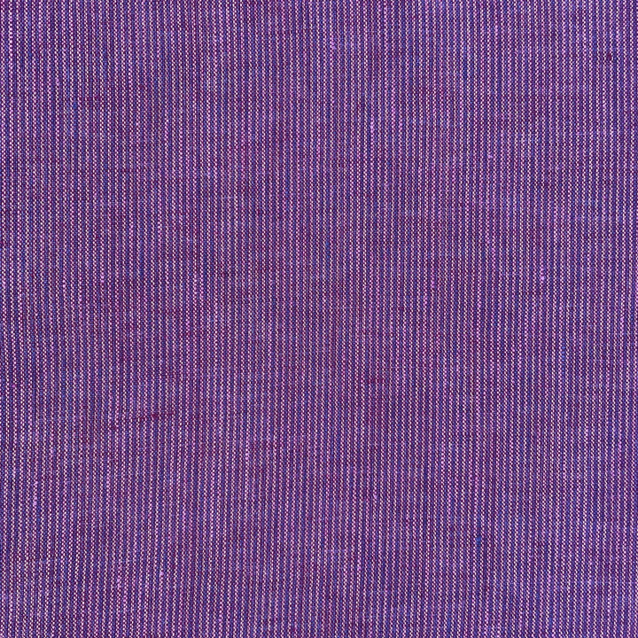 Linen Violet Stripe Fabric 6755 - The Linen Lab - Violet