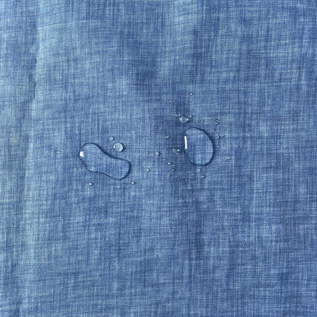 Linen Waterproof Fabric 4638 - The Linen Lab - 4638 BLUE