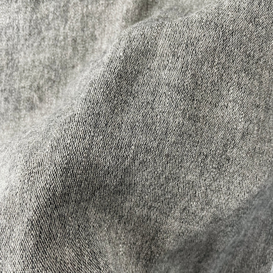 Linen Wool Fabric 6105 6106 6107 - The Linen Lab - Brown