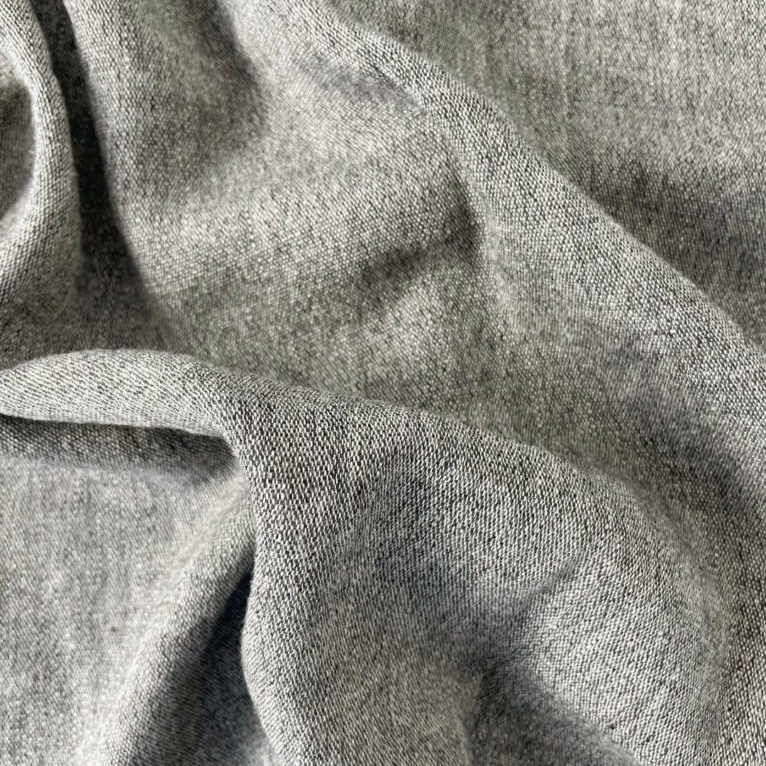 Linen Wool Fabric 6105 6106 6107 - The Linen Lab - Brown