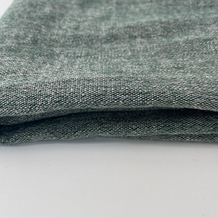 Linen Wool Fabric 6105 6106 6107 - The Linen Lab - Green