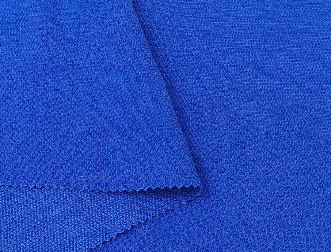 Premium Linen Rayon Tencel Dobby Stretch Fabric - Soft, Breathable, Versatile Material for Clothing and Crafts 7232 7233 - The Linen Lab - Blue