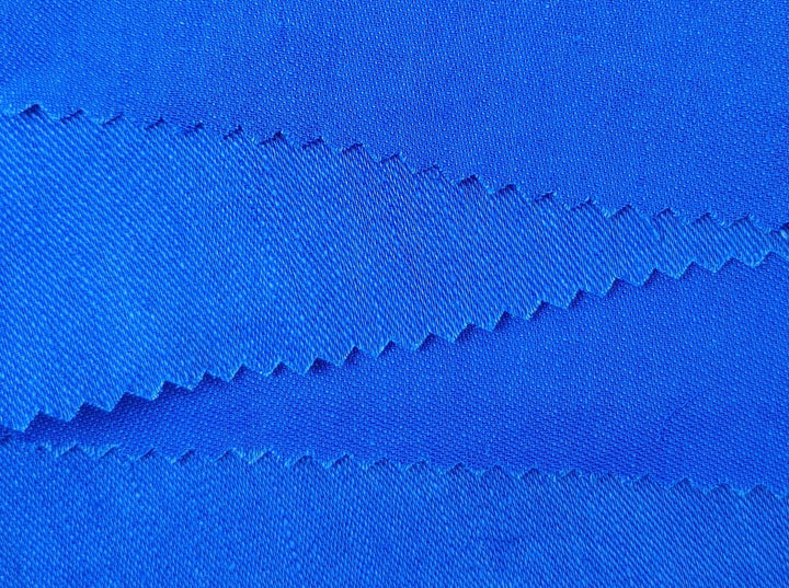 Satin Elegance: Linen Rayon Fabric with Polished Satin Weave 6090 6620 6659 7472 7293 - The Linen Lab - Red